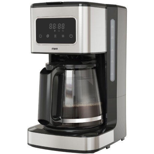 Black stainless outlet steel coffee maker