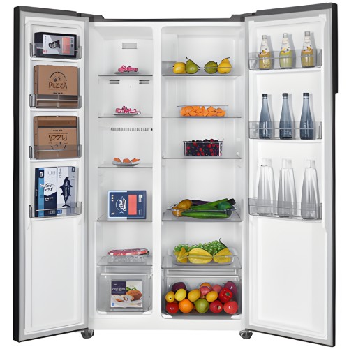 MIKA 冷蔵庫 MIKA Fridge, 4 Door Bottom Mount Freezer No Frost, 522L
