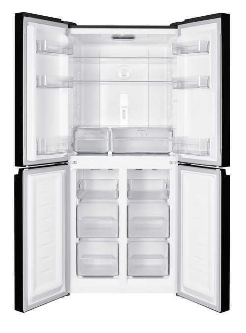 MIKA Fridge, 4 Door Bottom Mount Freezer No Frost, 421L, INVERTER